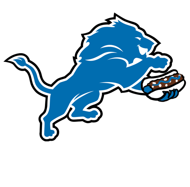 Detroit Lions Coney Dogs Logo iron on transfers